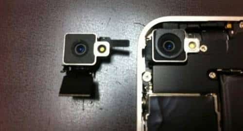 iPhone 4 branco - Diferença de câmera
